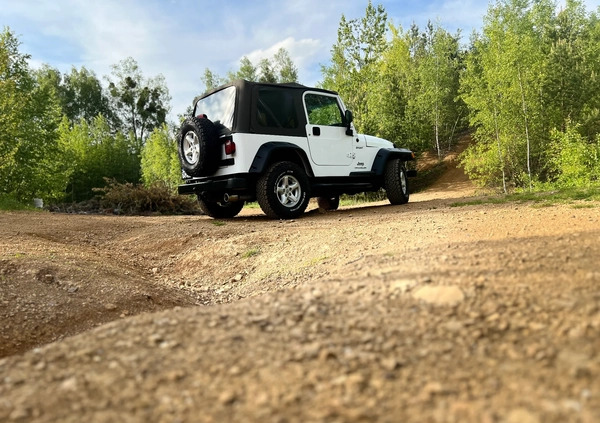 Jeep Wrangler cena 58900 przebieg: 74700, rok produkcji 2005 z Dąbrowa Tarnowska małe 352